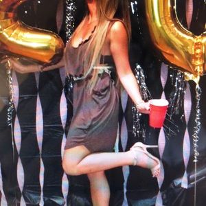 SABO slouchy army green dress